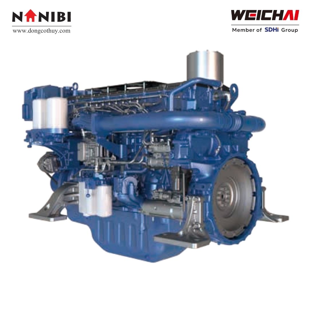 Động cơ thủy Weichai WP17T