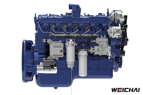 Động cơ xe Bus diesel Weichai WP10 Euro IV