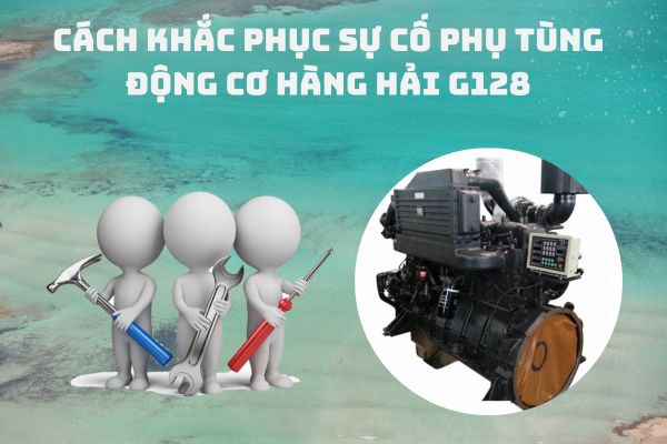 Cách khắc phục sự cố phụ tùng động cơ hàng hải G128