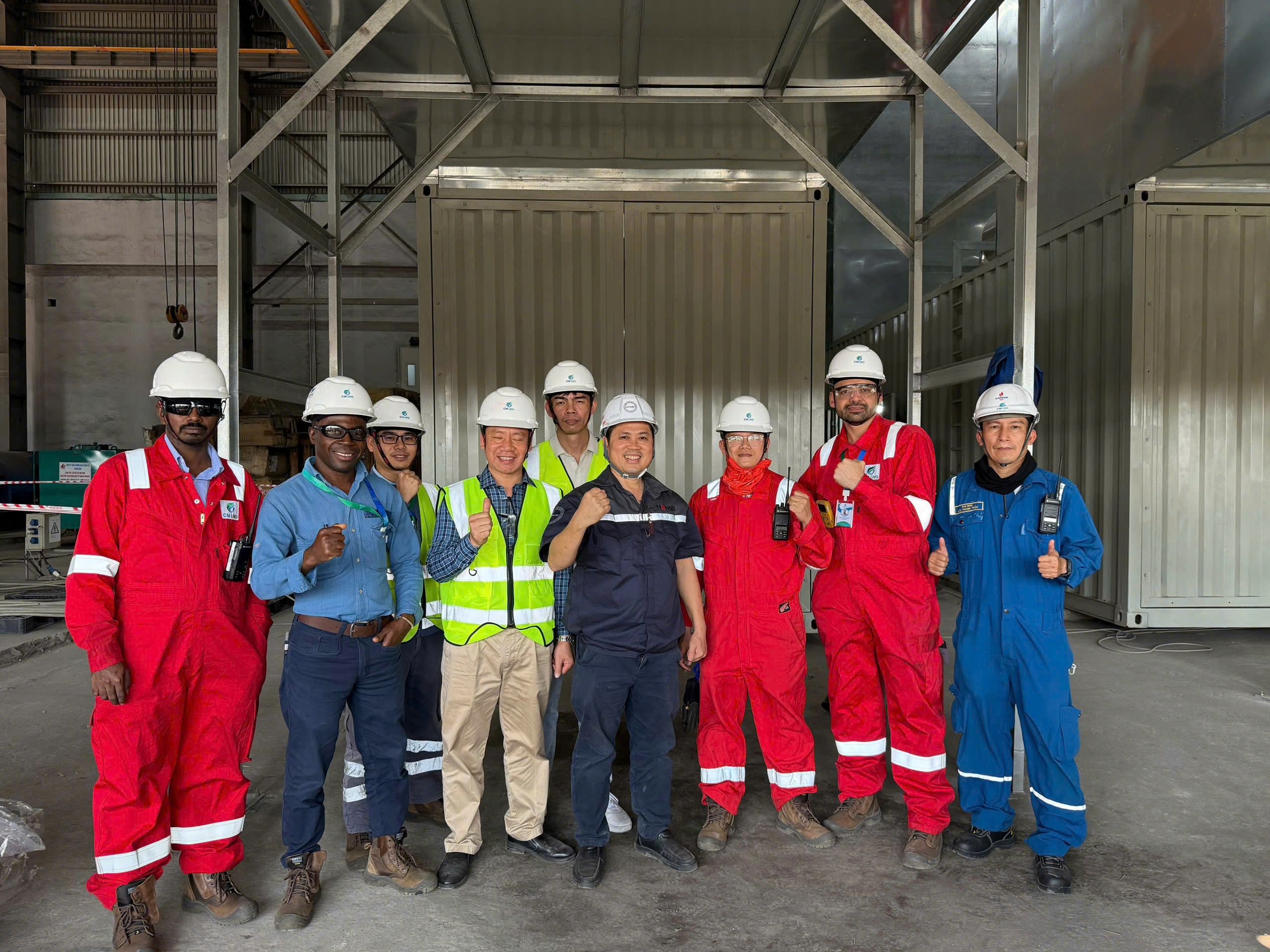 Nanibi cung cấp 3 tổ máy phát điện 3000kVA cho dự án Kho cào Cái Mép LNG